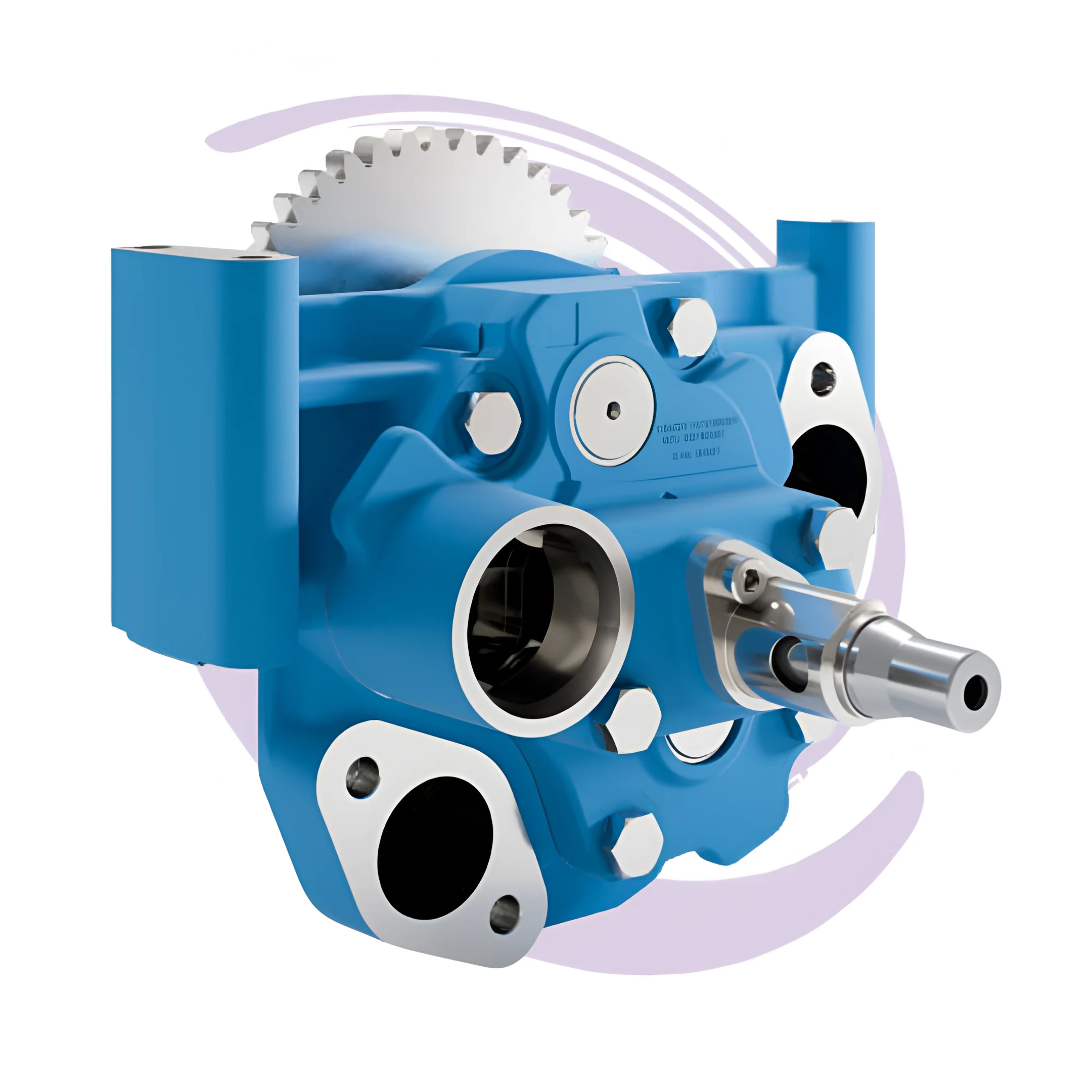 TWO-STAGE DIESEL OIL PUMP